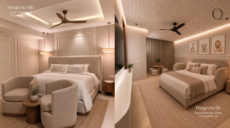 Proyecto de diseño interior Casa Tuto en Montería
